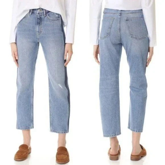 M.i.h Jeans Jeanne Jeans Two Line Tuxedo Stripe D